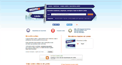 Desktop Screenshot of encontralimao.com.br